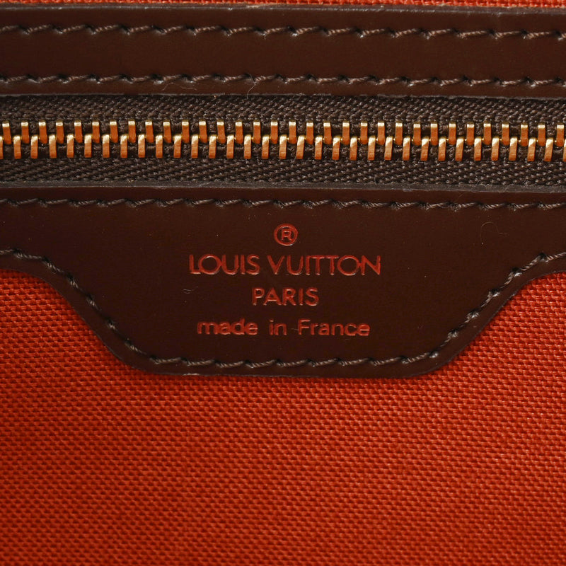 LOUIS VUITTON ルイヴィトン ダミエ ノリータ ブラウン N41455 ユニセックス ダミエキャンバス ハンドバッグ ABランク 中古 銀蔵