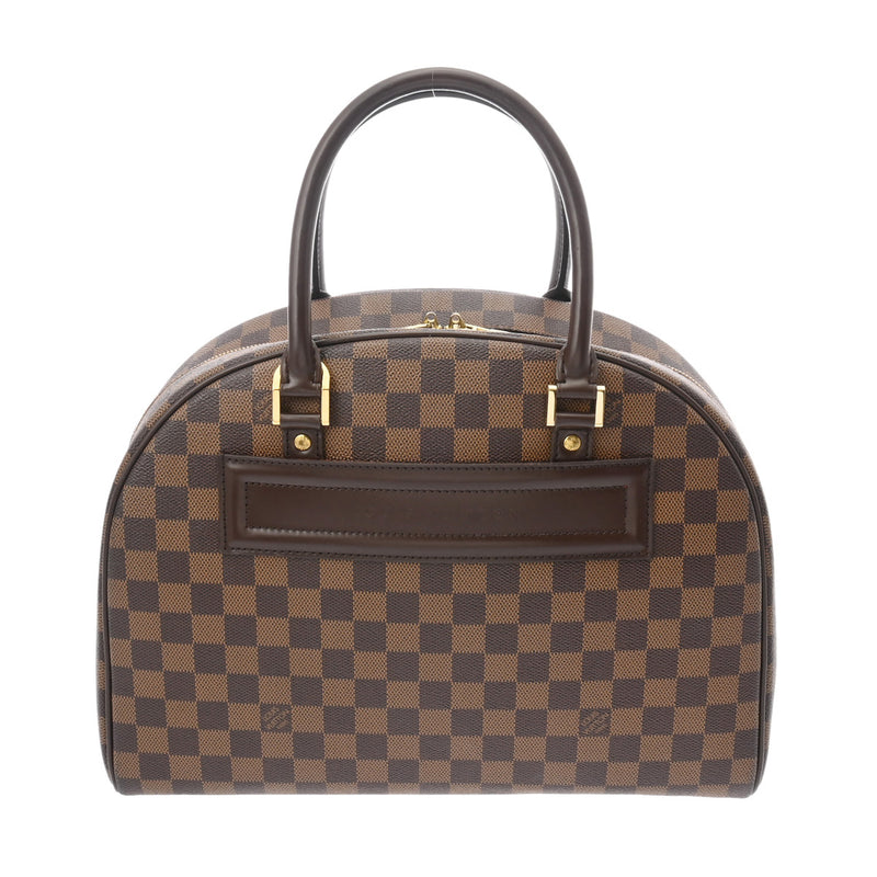 LOUIS VUITTON ルイヴィトン ダミエ ノリータ ブラウン N41455 ユニセックス ダミエキャンバス ハンドバッグ ABランク 中古 銀蔵