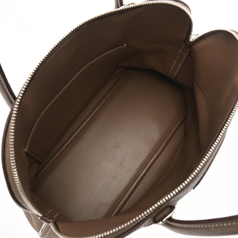 HERMES エルメス ボリード 37 2WAY エトゥープ □N刻印(2010年頃) ユニセックス トリヨンクレマンス ハンドバッグ ABランク 中古 銀蔵