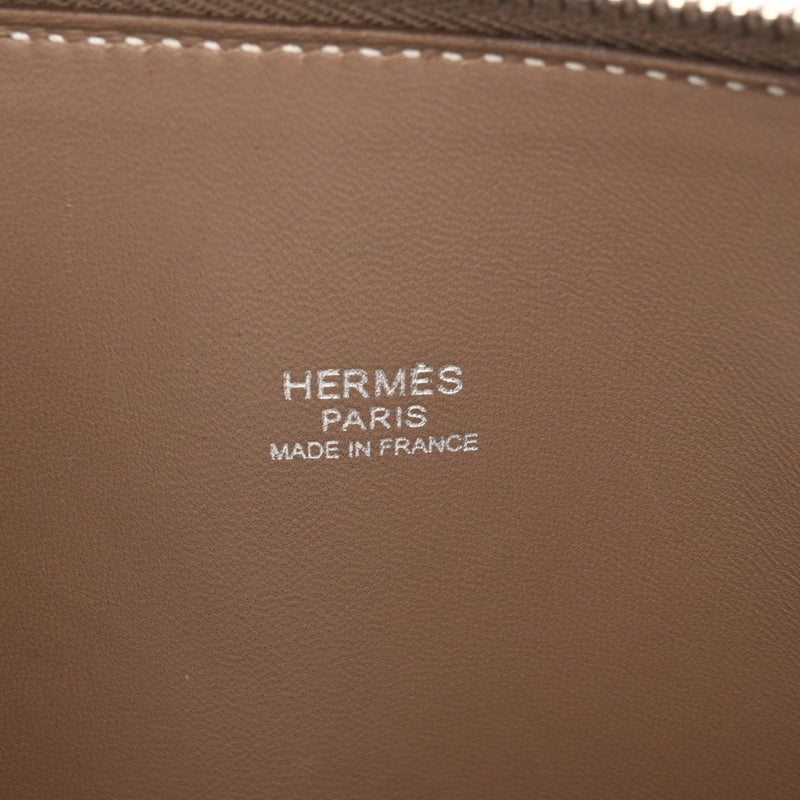 HERMES エルメス ボリード 37 2WAY エトゥープ □N刻印(2010年頃) ユニセックス トリヨンクレマンス ハンドバッグ ABランク 中古 銀蔵