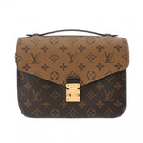 LOUIS VUITTON ルイヴィトン モノグラムリバース ポシェットメティス MM ブラウン M44876 レディース モノグラムキャンバス 2WAYバッグ Aランク 中古 銀蔵