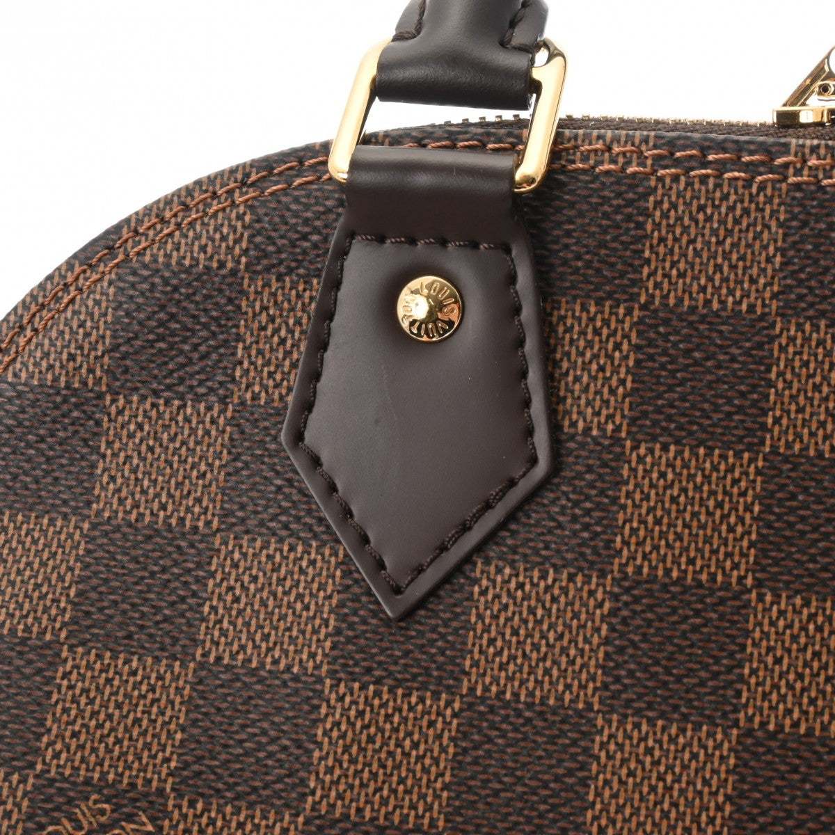 ルイヴィトンアルマ BB 2WAY 14137 ブラウン レディース ダミエ