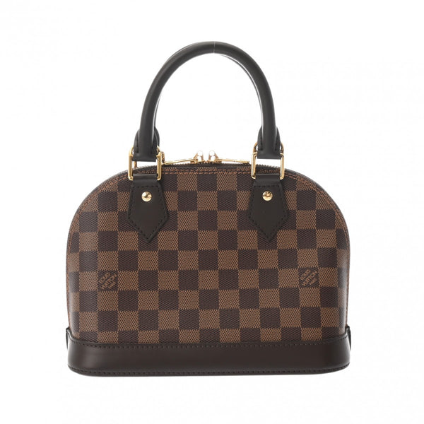 LOUIS VUITTON ルイヴィトン ダミエ アルマ BB 2WAY ブラウン N40606 レディース ダミエキャンバス ハンドバッグ Aランク 中古 銀蔵