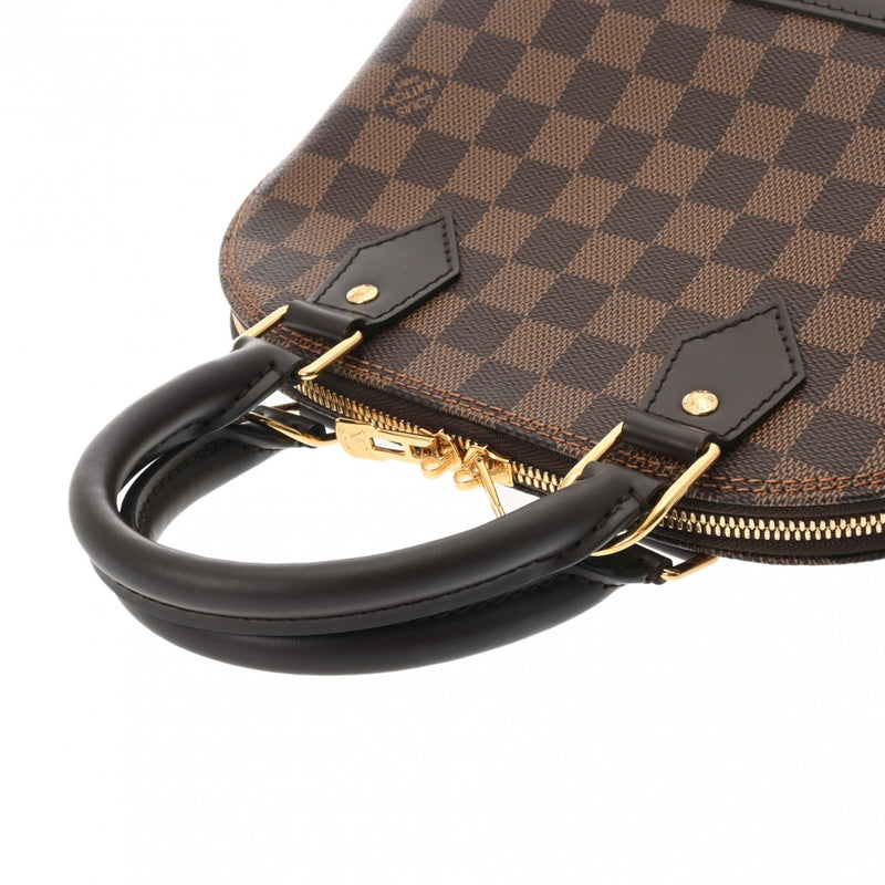 LOUIS VUITTON ルイヴィトン ダミエ アルマ BB 2WAY ブラウン N40606 レディース ダミエキャンバス ハンドバッグ Aランク 中古 銀蔵