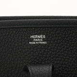 HERMES エルメス エヴリン3 PM  ブラック B刻印(2023年頃) ユニセックス トリヨンクレマンス ショルダーバッグ Aランク 中古 銀蔵