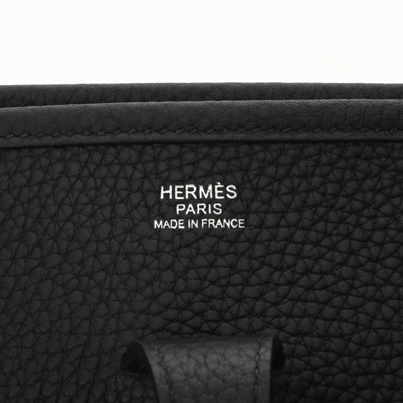 HERMES エルメス エヴリン3 PM  ブラック B刻印(2023年頃) ユニセックス トリヨンクレマンス ショルダーバッグ Aランク 中古 銀蔵