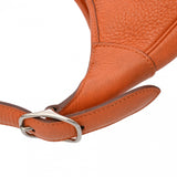 HERMES エルメス トリム 31 オレンジ □F刻印(2002年頃) レディース トリヨンクレマンス ワンショルダーバッグ Bランク 中古 銀蔵