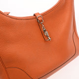 HERMES エルメス トリム 31 オレンジ □F刻印(2002年頃) レディース トリヨンクレマンス ワンショルダーバッグ Bランク 中古 銀蔵