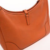 HERMES エルメス トリム 31 オレンジ □F刻印(2002年頃) レディース トリヨンクレマンス ワンショルダーバッグ Bランク 中古 銀蔵