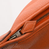 HERMES エルメス トリム 31 オレンジ □F刻印(2002年頃) レディース トリヨンクレマンス ワンショルダーバッグ Bランク 中古 銀蔵