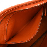 HERMES エルメス トリム 31 オレンジ □F刻印(2002年頃) レディース トリヨンクレマンス ワンショルダーバッグ Bランク 中古 銀蔵