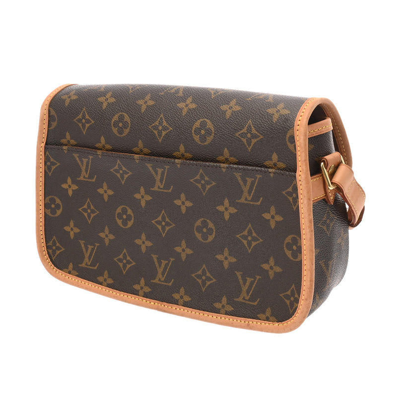 LOUIS VUITTON ルイヴィトン モノグラム ソローニュ ブラウン M42250 レディース モノグラムキャンバス ショルダーバッグ Bランク 中古 銀蔵