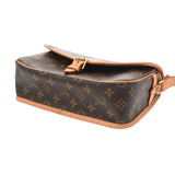 LOUIS VUITTON ルイヴィトン モノグラム ソローニュ ブラウン M42250 レディース モノグラムキャンバス ショルダーバッグ Bランク 中古 銀蔵