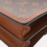 LOUIS VUITTON ルイヴィトン モノグラムリバース ドーフィーヌ MINI 旧型 ブラウン M44580 レディース モノグラムキャンバス ショルダーバッグ ABランク 中古 銀蔵