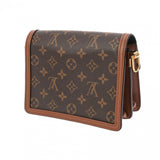 LOUIS VUITTON ルイヴィトン モノグラムリバース ドーフィーヌ MINI 旧型 2WAYクラッチバッグ ブラウン M44580 レディース モノグラムキャンバス ショルダーバッグ ABランク 中古 銀蔵