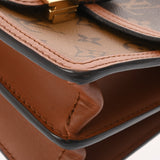 LOUIS VUITTON ルイヴィトン モノグラムリバース ドーフィーヌ MINI 旧型 ブラウン M44580 レディース モノグラムキャンバス ショルダーバッグ ABランク 中古 銀蔵