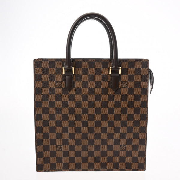 LOUIS VUITTON ルイヴィトン ダミエ ヴェニス PM ブラウン N51145 レディース ダミエキャンバス トートバッグ ABランク 中古 銀蔵