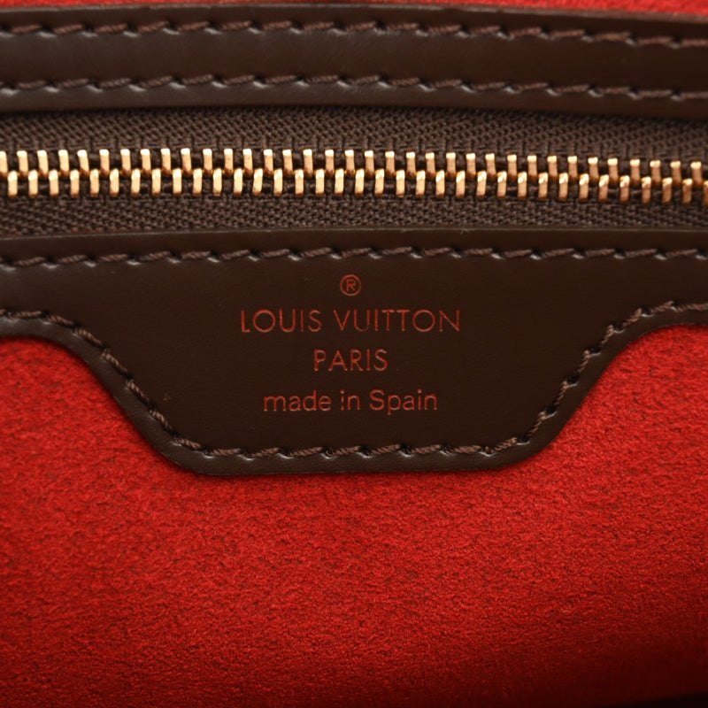 LOUIS VUITTON ルイヴィトン ダミエ ハムステッド PM ブラウン N51205 レディース ダミエキャンバス ハンドバッグ Aランク 中古 銀蔵