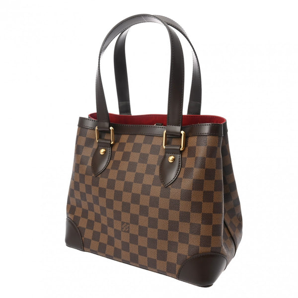 LOUIS VUITTON ルイヴィトン ダミエ ハムステッド PM ブラウン N51205 レディース ダミエキャンバス ハンドバッグ Aランク 中古 銀蔵