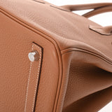 HERMES エルメス バーキン 30 ゴールド Y刻印(2020年頃) レディース トゴ ハンドバッグ 新同 中古 銀蔵