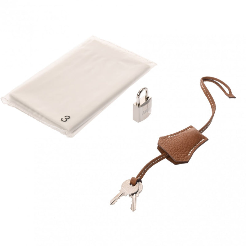 HERMES エルメス バーキン 30 ゴールド Y刻印(2020年頃) レディース トゴ ハンドバッグ 新同 中古 銀蔵