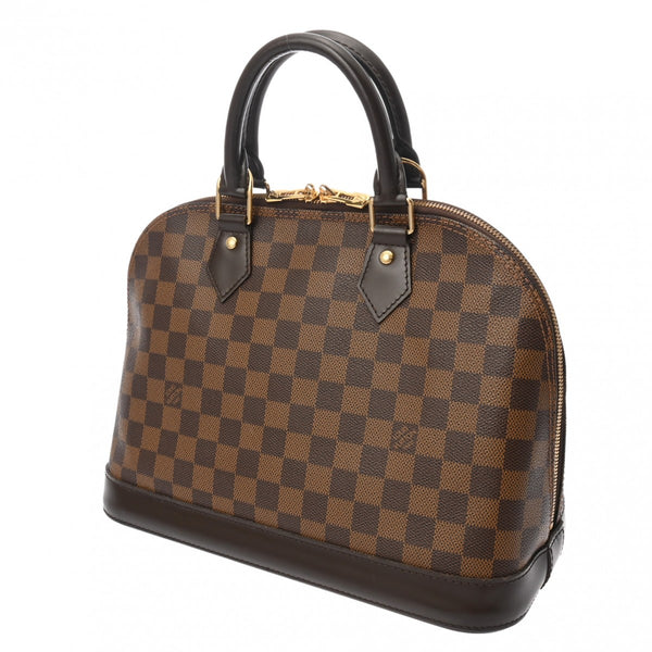 LOUIS VUITTON ルイヴィトン ダミエ アルマ PM  ブラウン N53151 レディース ダミエキャンバス ハンドバッグ Bランク 中古 銀蔵