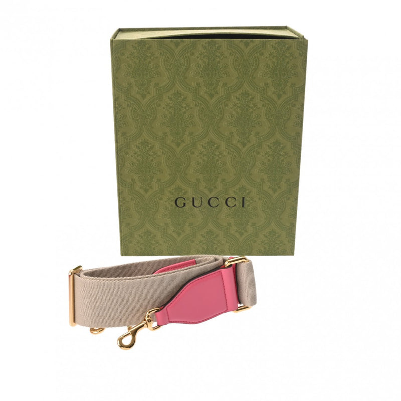 GUCCI グッチ GGマトラッセ GG柄 2WAYショルダー ピンク 735049 レディース レザー ハンドバッグ Aランク 中古 銀蔵