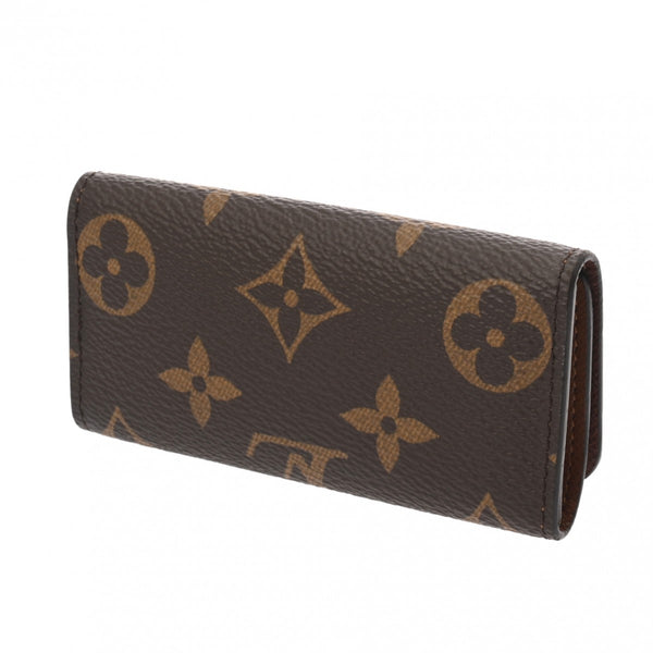 LOUIS VUITTON ルイヴィトン モノグラム ミュルティクレ4 4連タイプ ブラウン M69517 レディース モノグラムキャンバス キーケース Aランク 中古 銀蔵