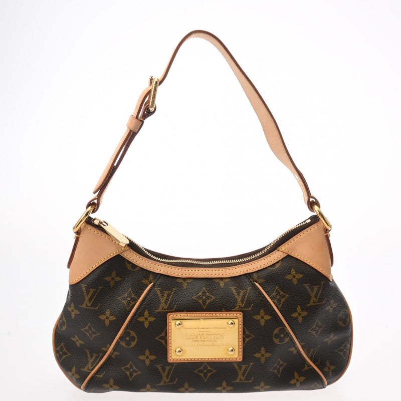 LOUIS VUITTON ルイヴィトン モノグラム テムズ PM ブラウン M56384 レディース モノグラムキャンバス セミショルダーバッグ ABランク 中古 銀蔵