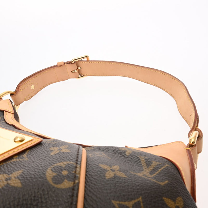 LOUIS VUITTON ルイヴィトン モノグラム テムズ PM ブラウン M56384 レディース モノグラムキャンバス セミショルダーバッグ ABランク 中古 銀蔵