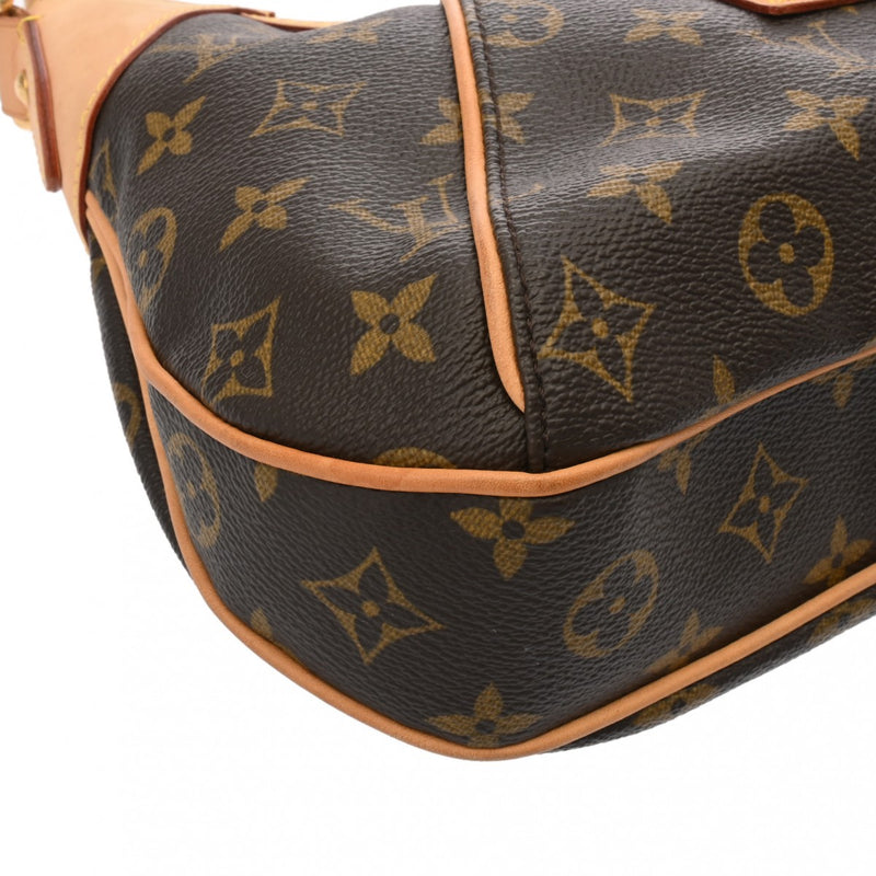 LOUIS VUITTON ルイヴィトン モノグラム テムズ PM ブラウン M56384 レディース モノグラムキャンバス セミショルダーバッグ ABランク 中古 銀蔵