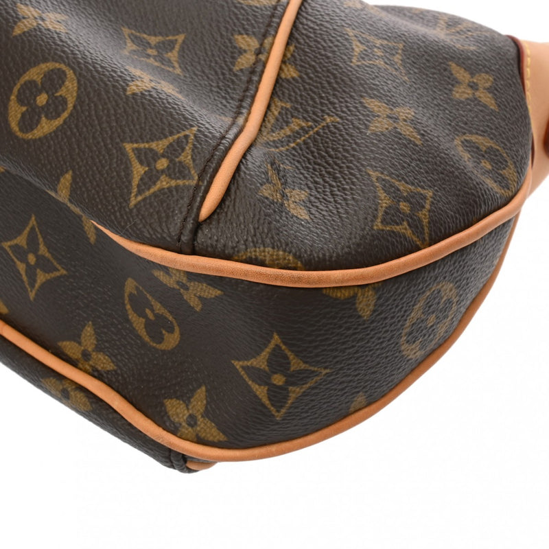 LOUIS VUITTON ルイヴィトン モノグラム テムズ PM ブラウン M56384 レディース モノグラムキャンバス セミショルダーバッグ ABランク 中古 銀蔵