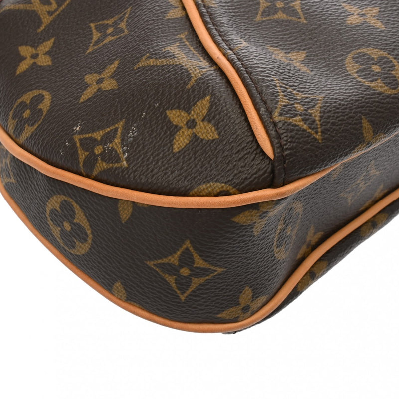 LOUIS VUITTON ルイヴィトン モノグラム テムズ PM ブラウン M56384 レディース モノグラムキャンバス セミショルダーバッグ ABランク 中古 銀蔵