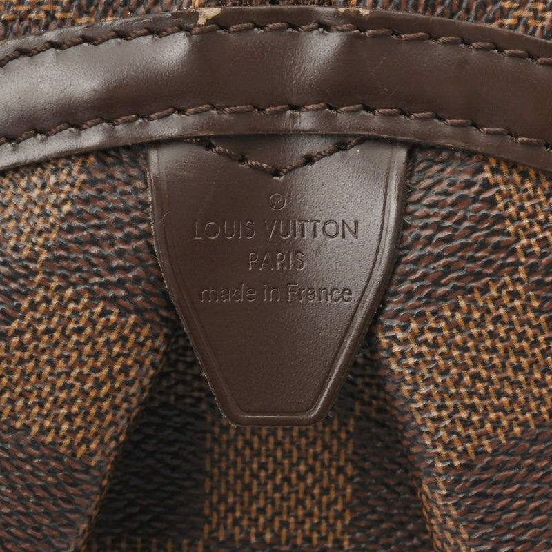 LOUIS VUITTON ルイヴィトン ダミエ リヴィントン GM トート ブラウン N41158 レディース ダミエキャンバス ショルダーバッグ Bランク 中古 銀蔵