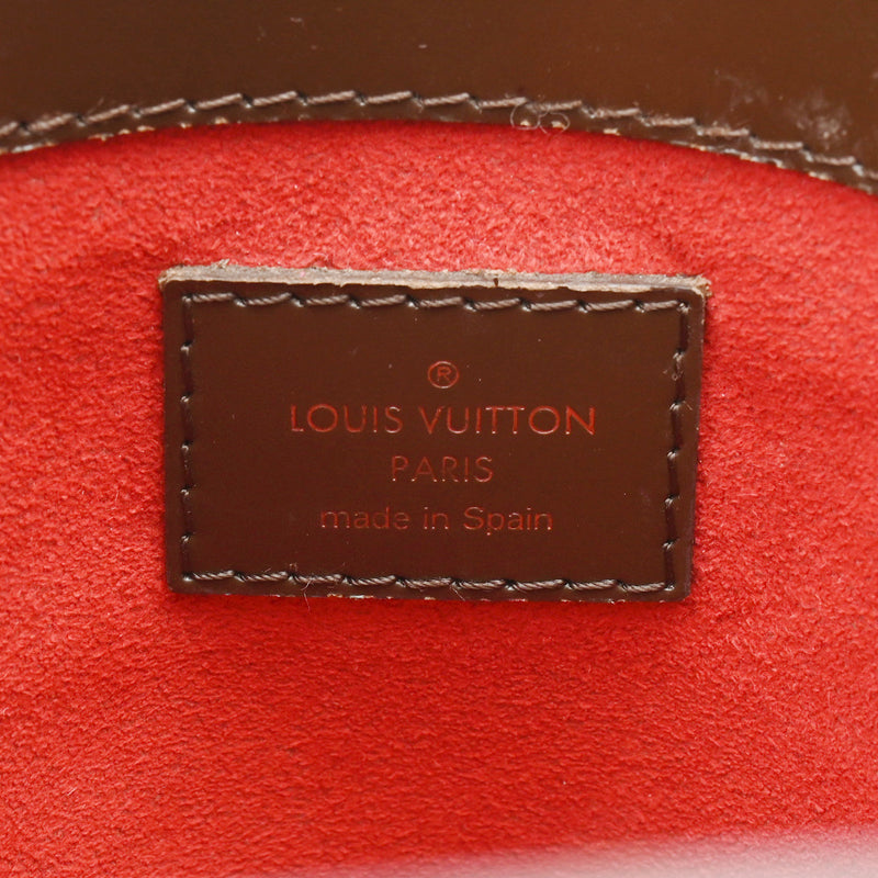 LOUIS VUITTON ルイヴィトン ダミエ リヴォリ MM ブラウン N41150 レディース ダミエキャンバス ハンドバッグ Bランク 中古 銀蔵