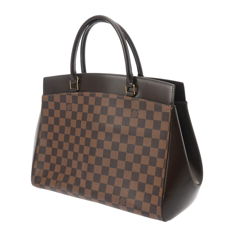 LOUIS VUITTON ルイヴィトン ダミエ リヴォリ MM ブラウン N41150 レディース ダミエキャンバス ハンドバッグ Bランク 中古 銀蔵