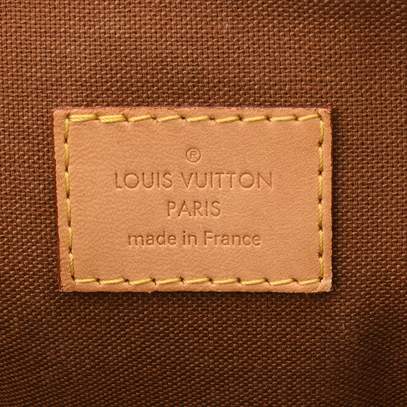 LOUIS VUITTON ルイヴィトン モノグラム ティヴォリ GM ブラウン M40144 レディース モノグラムキャンバス ハンドバッグ Bランク 中古 銀蔵