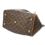 LOUIS VUITTON ルイヴィトン モノグラム ティヴォリ GM ブラウン M40144 レディース モノグラムキャンバス ハンドバッグ Bランク 中古 銀蔵