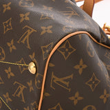 LOUIS VUITTON ルイヴィトン モノグラム ティヴォリ GM ブラウン M40144 レディース モノグラムキャンバス ハンドバッグ Bランク 中古 銀蔵