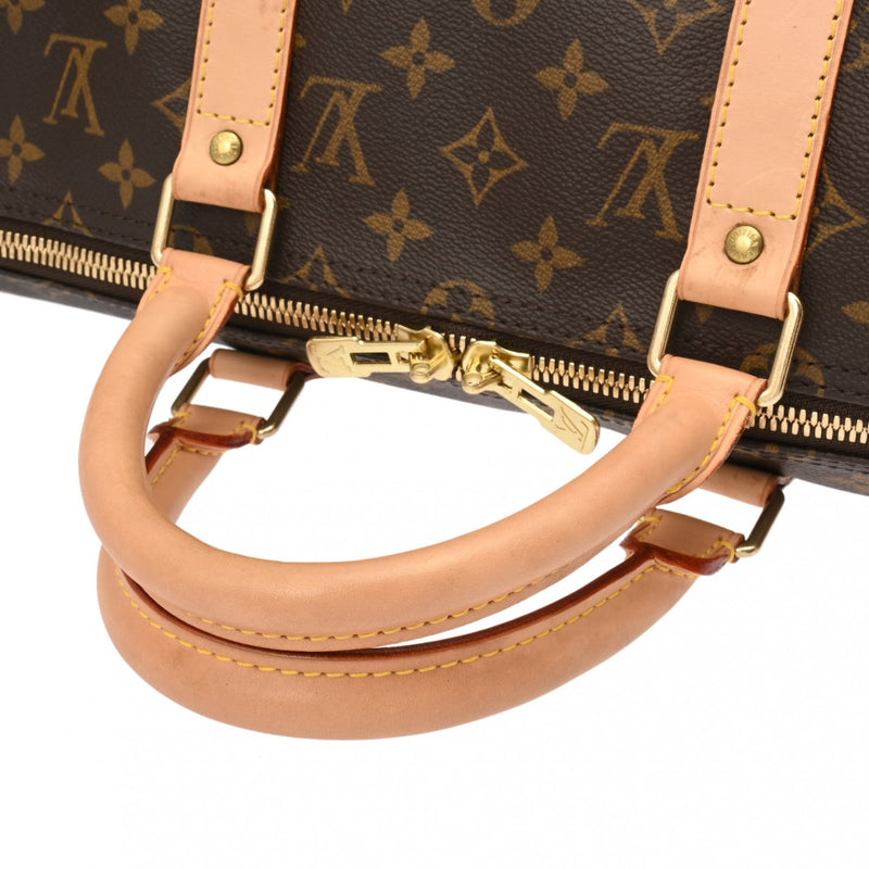 LOUIS VUITTON ルイヴィトン モノグラム キーポル バンドリエール 50 2WAY ブラウン M41416 ユニセックス モノグラムキャンバス ボストンバッグ Aランク 中古 銀蔵