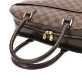 LOUIS VUITTON ルイヴィトン ダミエ サリア オリゾンタル ブラウン N51282 レディース ダミエキャンバス ハンドバッグ Bランク 中古 銀蔵