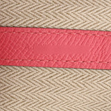 HERMES エルメス ガーデンパーティ PM ローズアザレ A刻印(2017年頃) ユニセックス ヴォーエプソン ハンドバッグ ABランク 中古 銀蔵