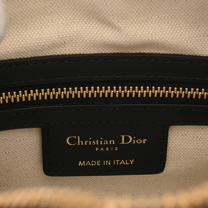 CHRISTIAN DIOR クリスチャンディオール ヴァイブ スモールバッグ 2WAY ブラック/ホワイト M620900BR - レディース レザー ハンドバッグ ABランク 中古 銀蔵