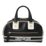 CHRISTIAN DIOR クリスチャンディオール ヴァイブ スモールバッグ 2WAY ブラック/ホワイト M620900BR - レディース レザー ハンドバッグ ABランク 中古 銀蔵