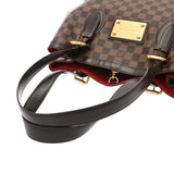 LOUIS VUITTON ルイヴィトン ダミエ ハムステッド MM ブラウン N51204 レディース ダミエキャンバス ハンドバッグ ABランク 中古 銀蔵