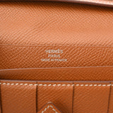 HERMES エルメス ベアン スフレ  ゴールド C刻印(2018年頃) ユニセックス ヴォーエプソン 長財布 Bランク 中古 銀蔵