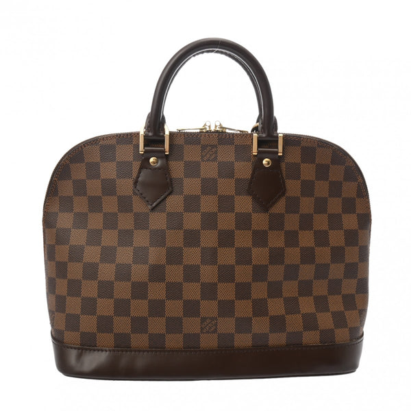 LOUIS VUITTON ルイヴィトン ダミエ アルマ ブラウン N51131 レディース ダミエキャンバス ハンドバッグ ABランク 中古 銀蔵