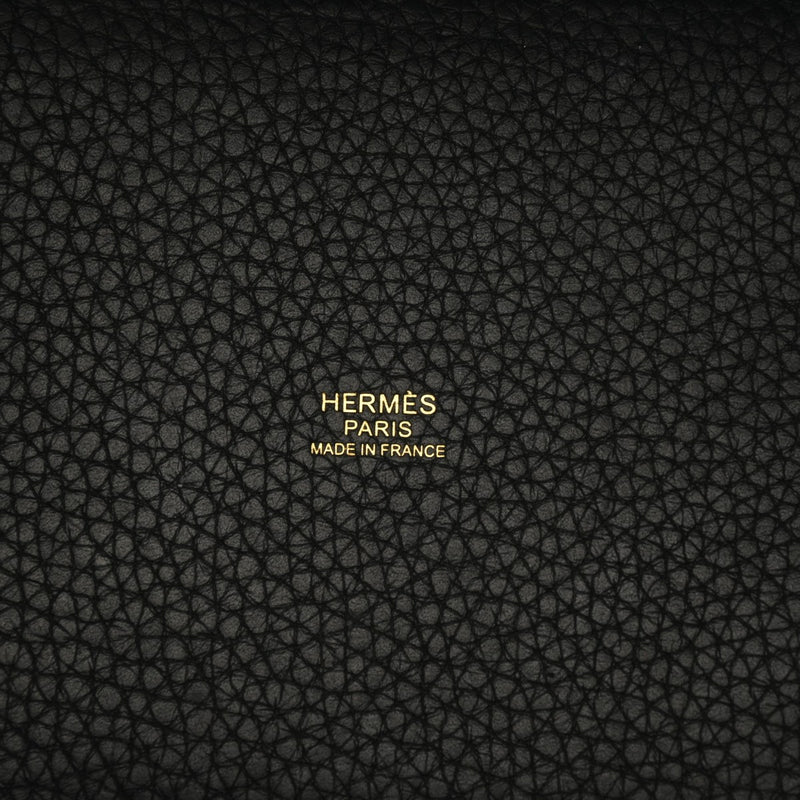 HERMES エルメス ピコタンロック PM  ブラック U刻印(2022年頃) レディース トリヨンクレマンス ハンドバッグ Aランク 中古 銀蔵