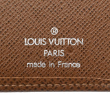 LOUIS VUITTON ルイヴィトン タイガ プラザ  グリズリ M32578 メンズ レザー 二つ折り財布 ABランク 中古 銀蔵