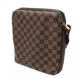 LOUIS VUITTON ルイヴィトン ダミエ トロターボブール ブラウン N41135 ユニセックス ダミエキャンバス ショルダーバッグ Aランク 中古 銀蔵